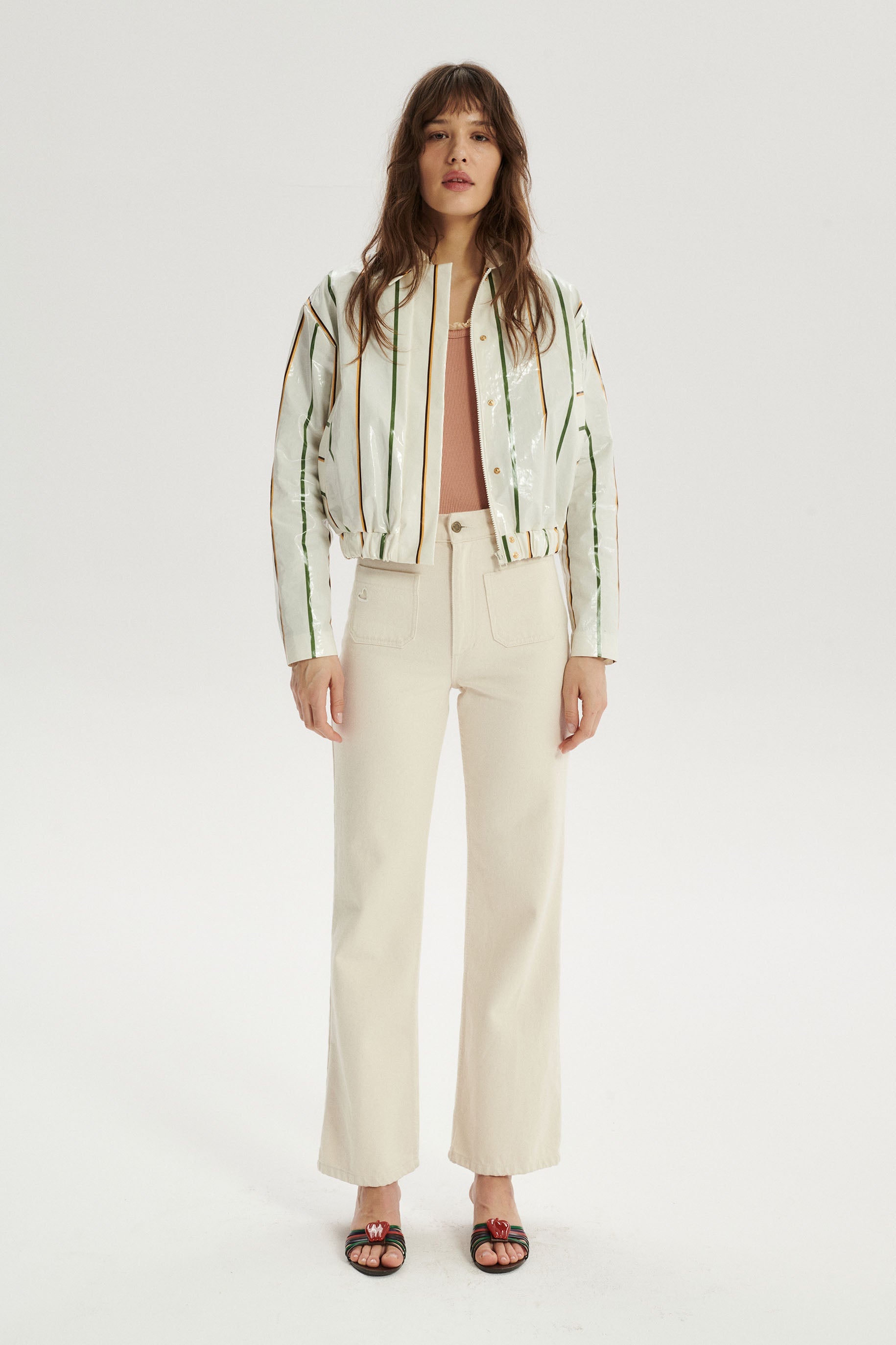 Irvin Kurtka bomber - cream