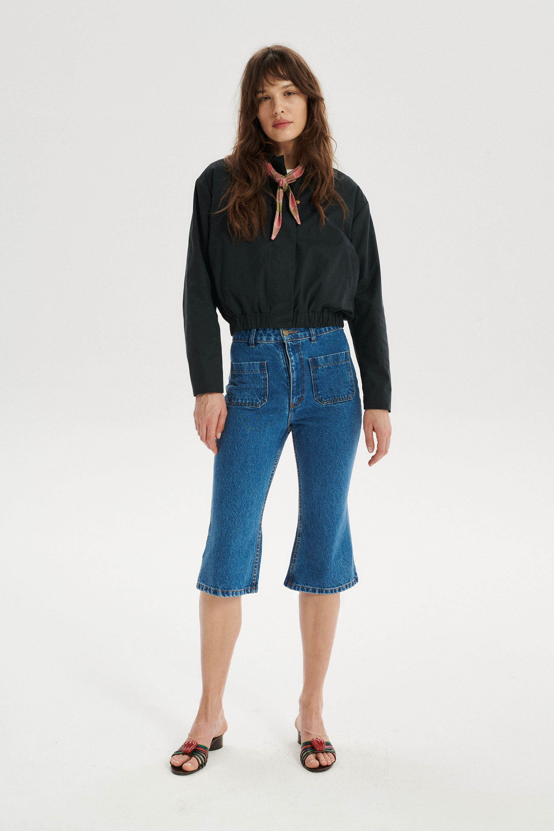 Florent Denim spodnie capri