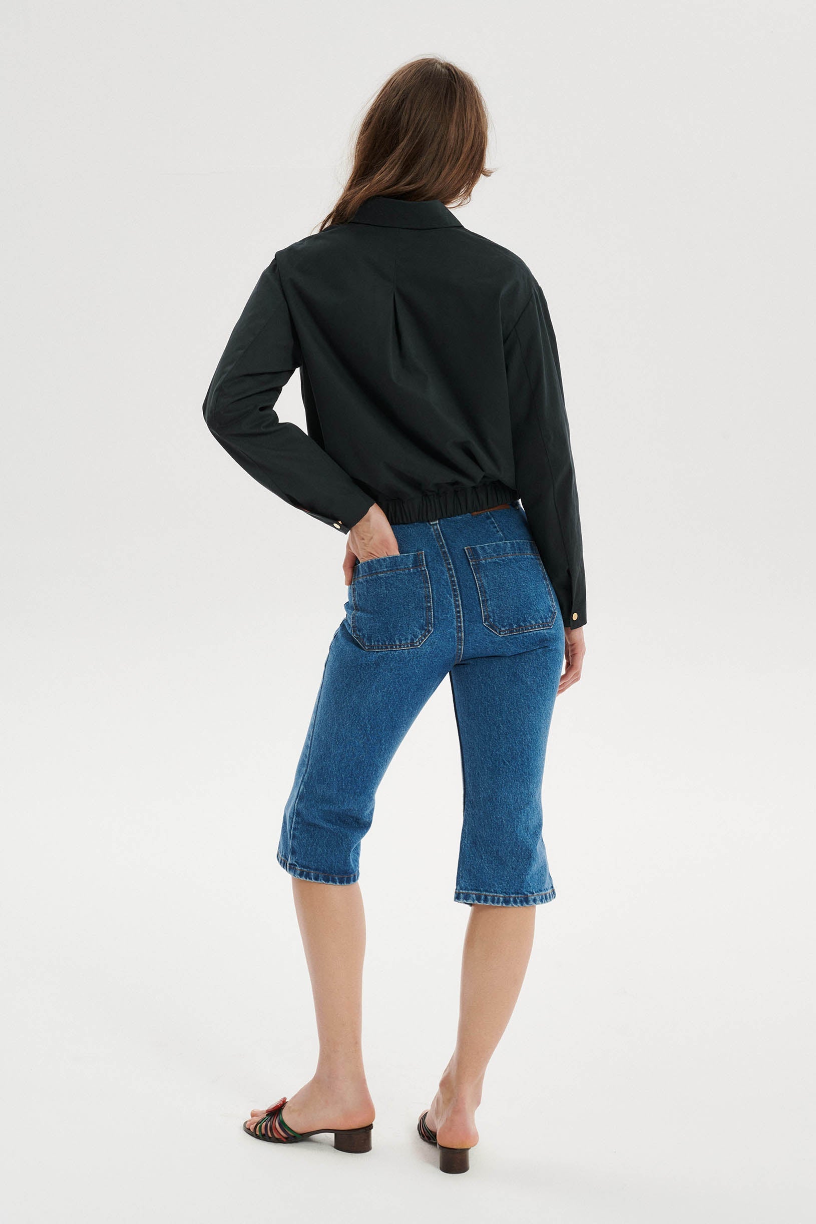 Florent Denim spodnie capri