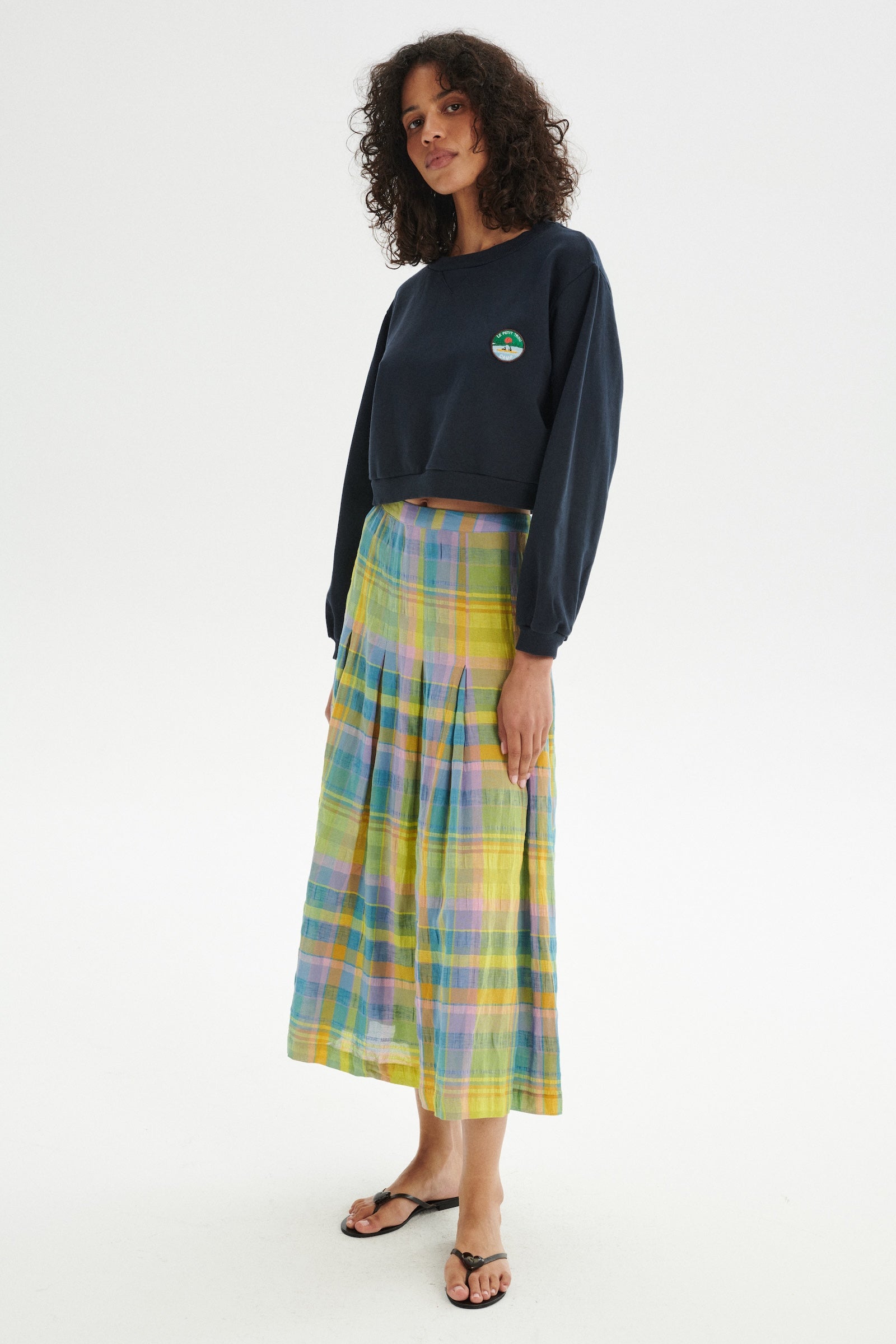 Camp Krótka bluza z organicznej bawełny