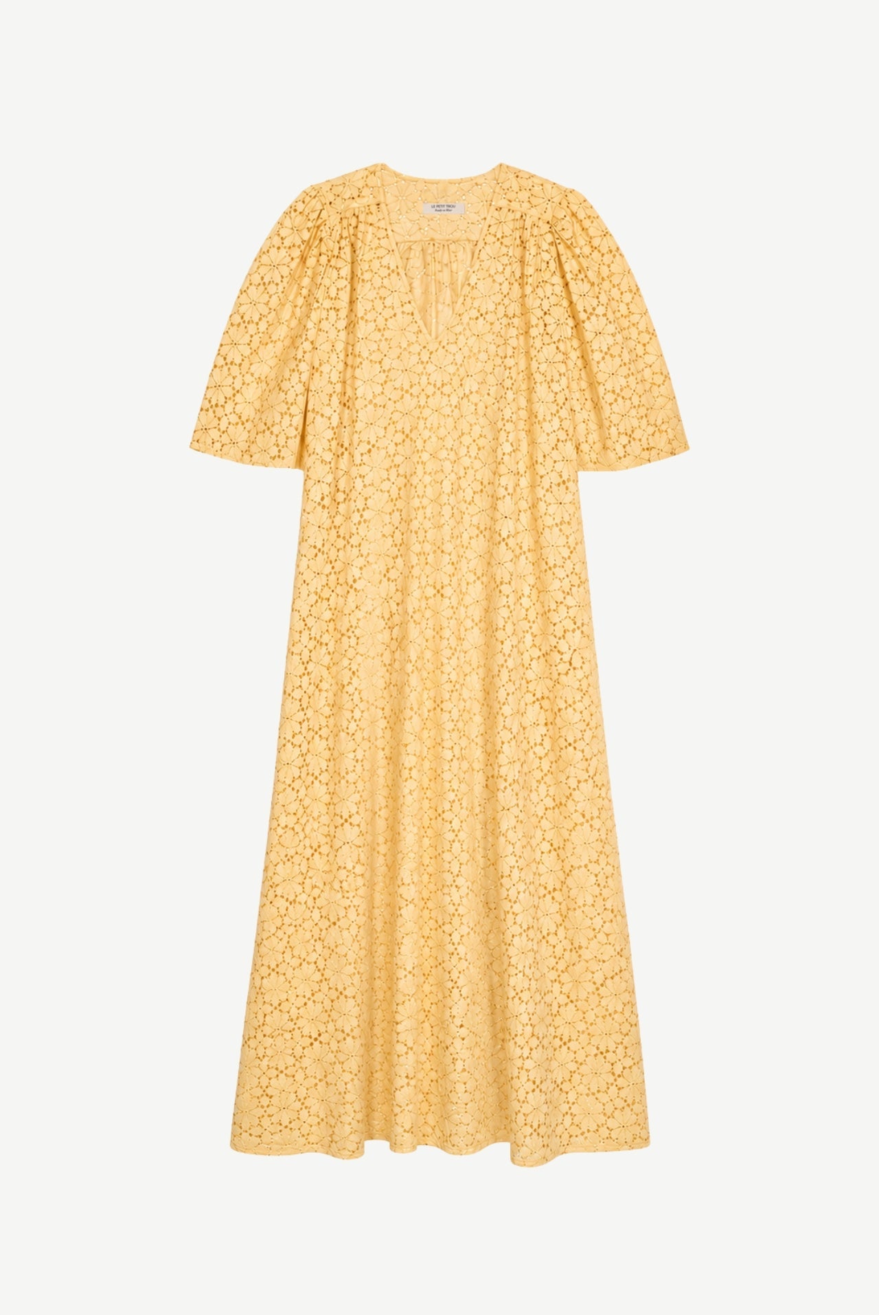 Lou Sukienka z paskiem - yellow